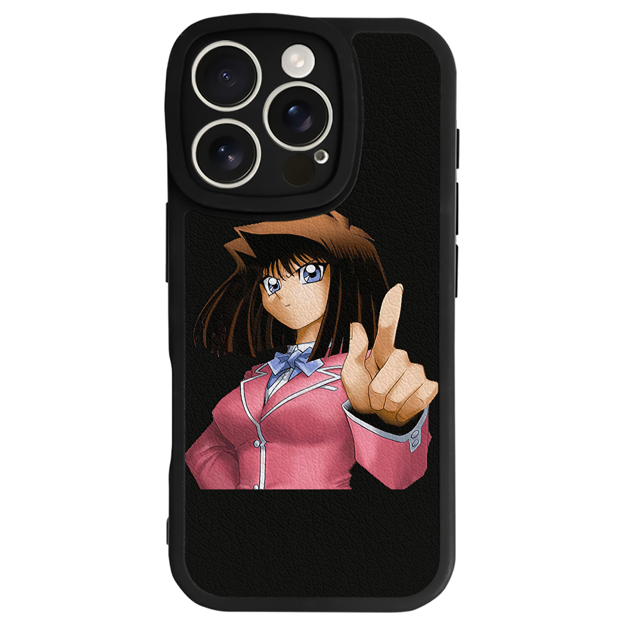 遊☆戯☆王 Yu-Gi-Oh! 【iPhone 16シリーズ対応】シリコンスマホケース（レザー調） 材質：シリコン